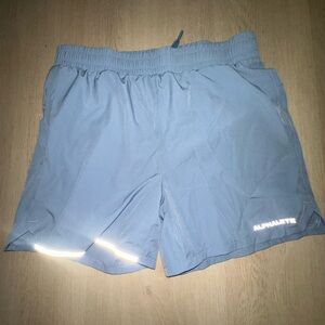 Alphalete Blue Athletic Shorts